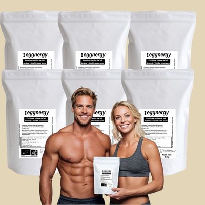 Protéine Lait Bio fruitée - 6 sachets que vous composez!