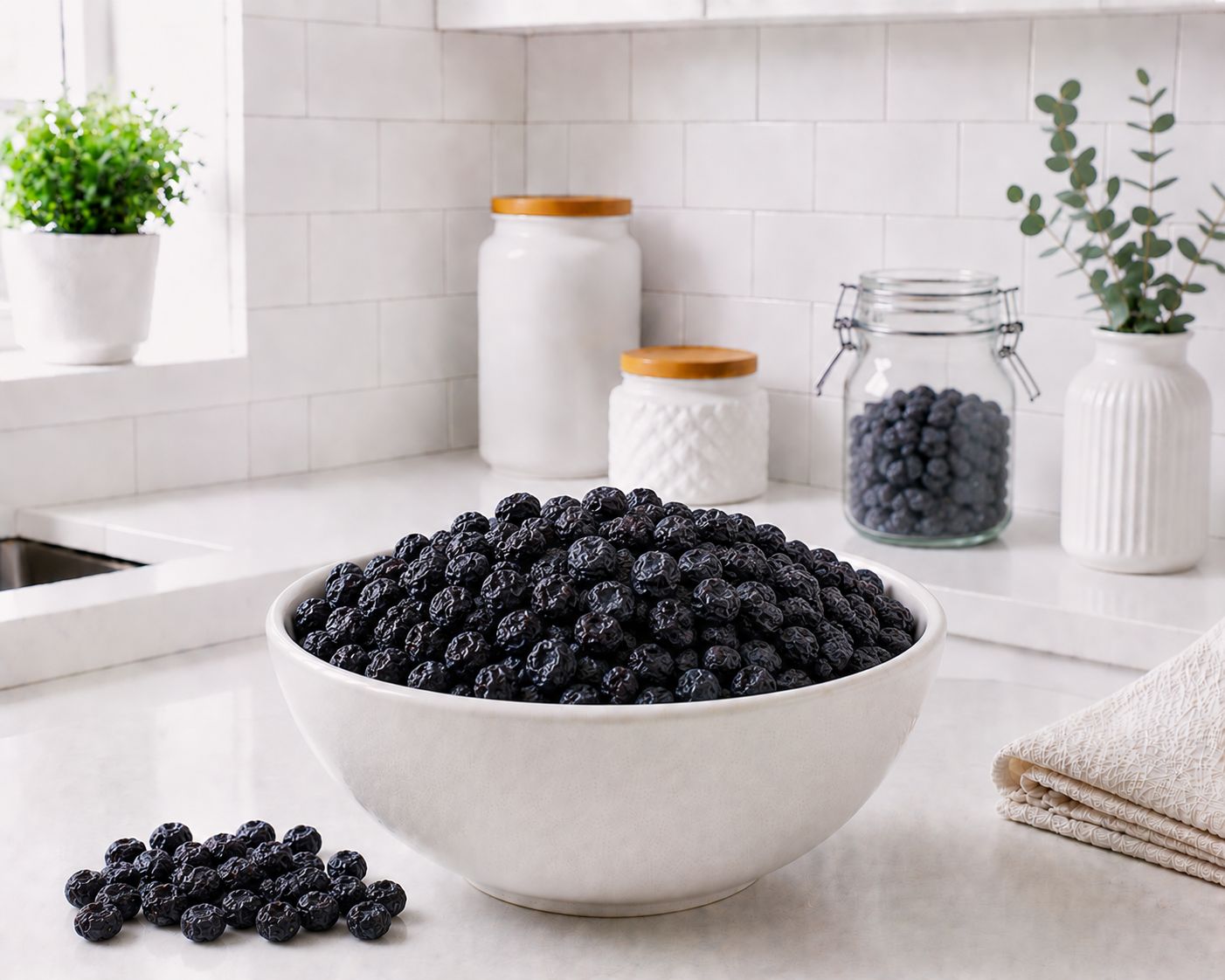 Bleuets Bio séchés en 250 g (myrtilles)