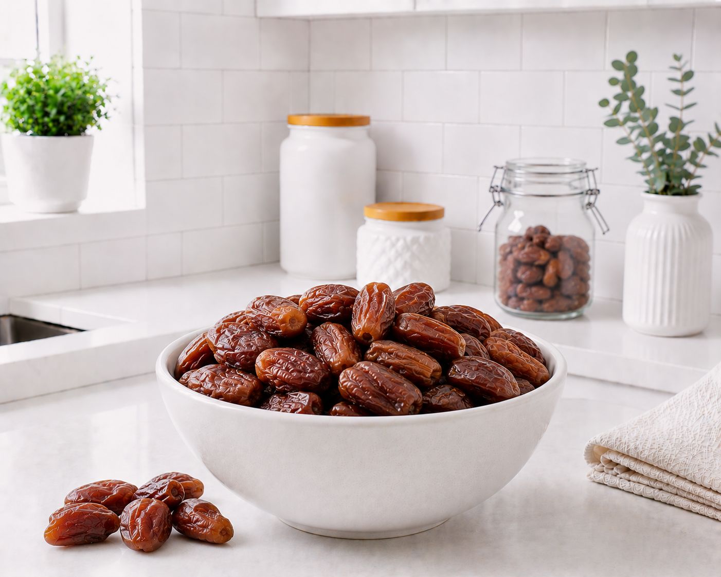 Dattes Entières dénoyautées et Bio en 200 g