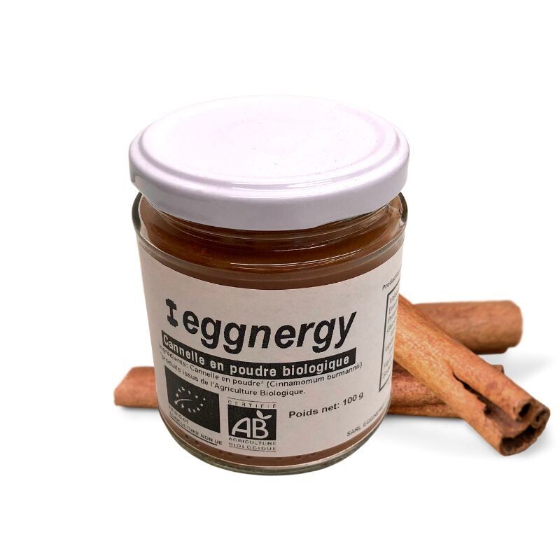 Cannelle bio en poudre, CONDITIONNEMENT: Pot de 100 g