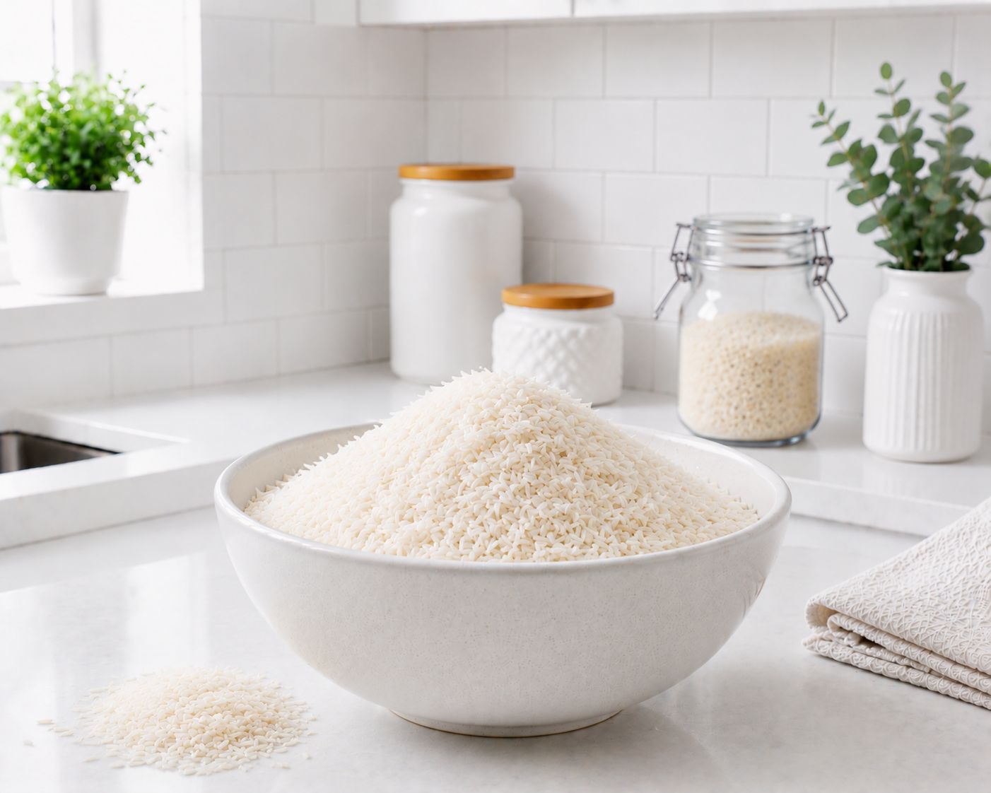 Riz blanc au jasmin - sachet de 1 kg