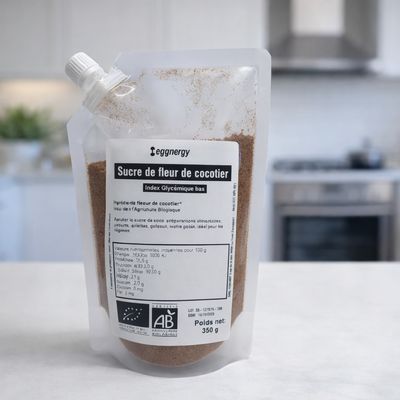 Sucre de fleur de coco bio en 350 g