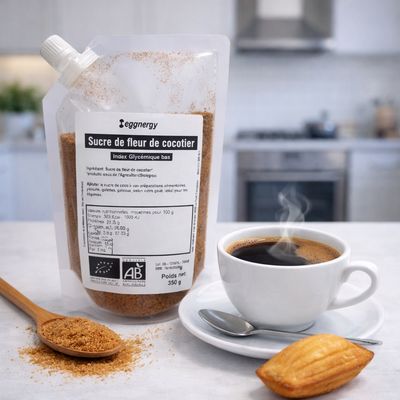 Sucre de fleur de coco bio en 350 g
