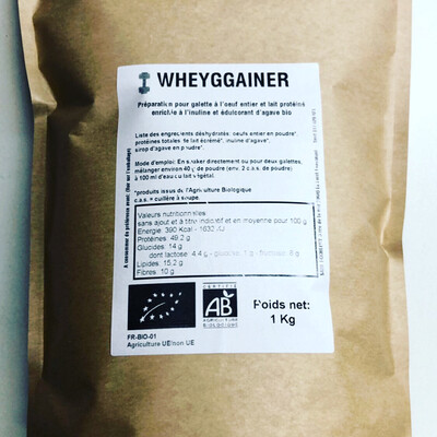 Wheygg gainer à l'oeuf entier