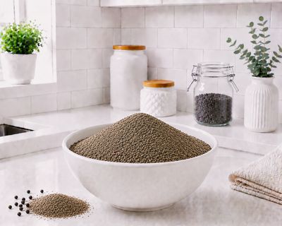 Poivre noir en grain en sachet de 500 g