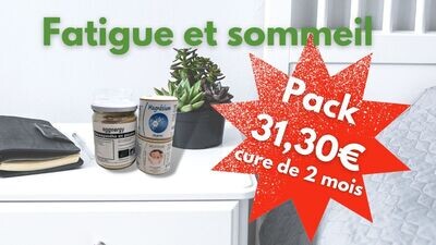 Pack Sommeil: Trio Ashwagandha, Magnésium et Mélatonine