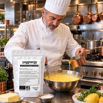 Jaune d’œuf BIO en poudre en 1 Kg