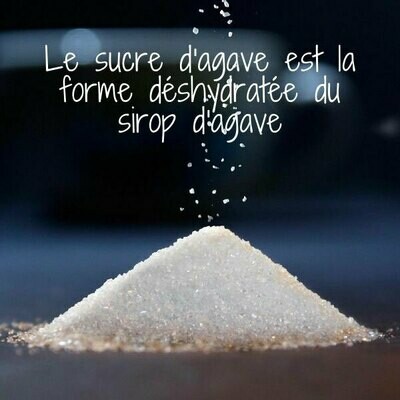Sirop d'agave en poudre