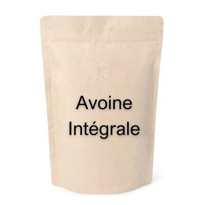 Farine d'avoine intégrale sans gluten en 1 Kg