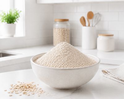 Farine d'avoine intégrale sans gluten en 1 Kg