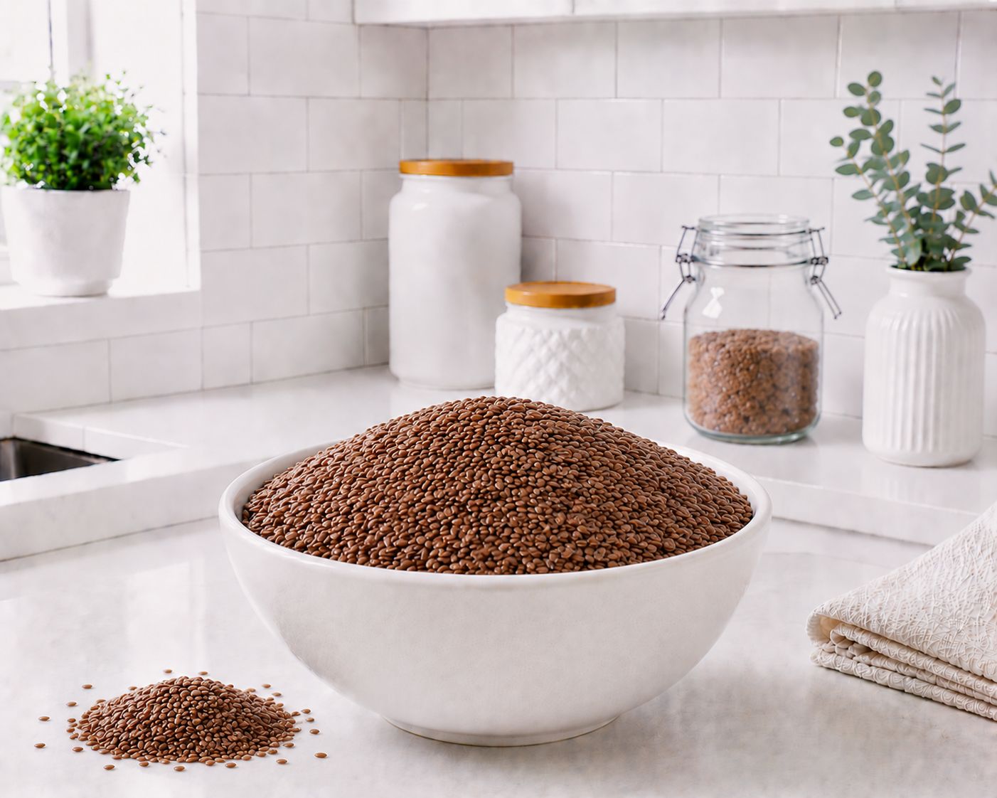 Lin brun bio en 250 g,