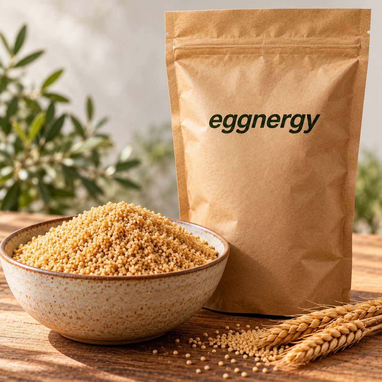 Couscous complet bio - Riches en fibres - 1 Kg