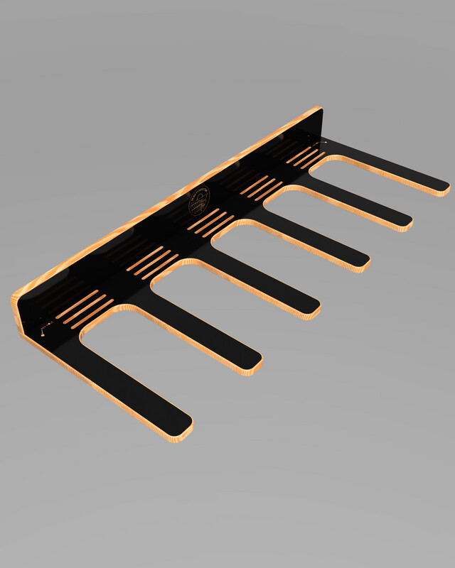 WALL MOUNTED VERTICAL SURFBOARD RACK