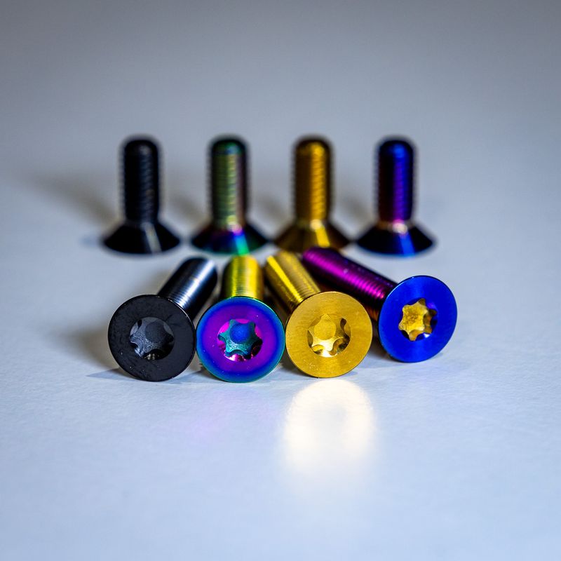 m6 titanium hardware (individual)