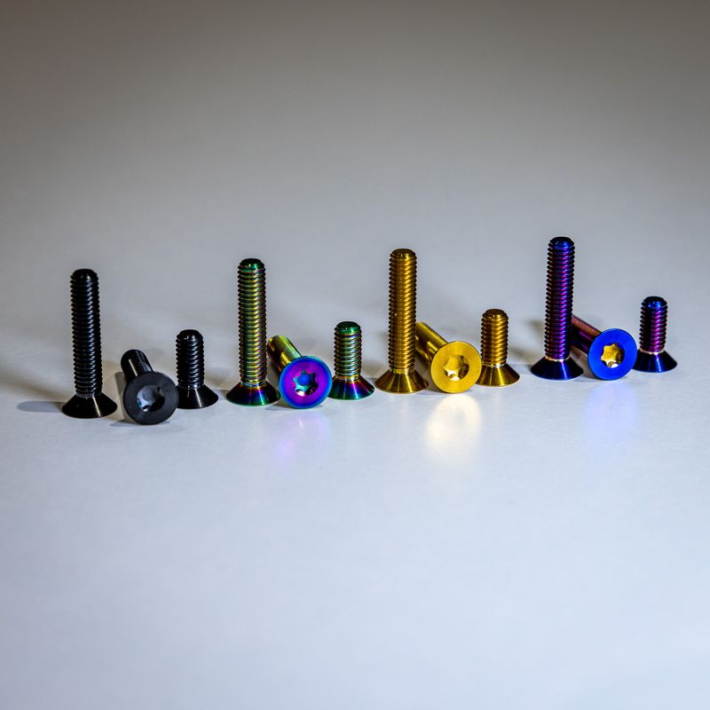 Titanium M6 Code Foils kit