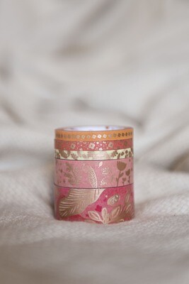 10m washitape set – «romantic flowers» 10m washitape set – «romantic flowers»