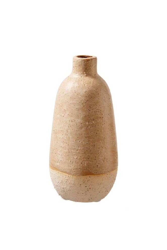 Keramik Vase Schlank – braun
