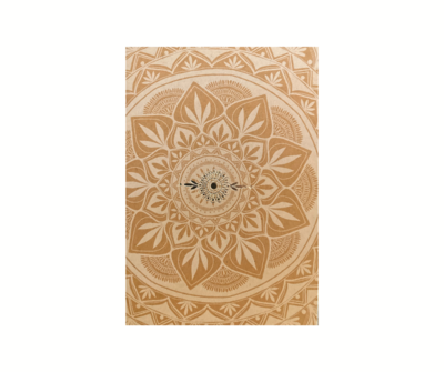 Boho Design Greeting Card (Small)