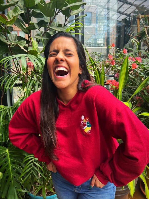 RED Unisex Embroidered Crew