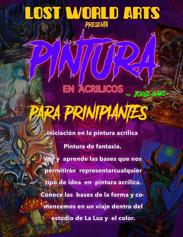 Curso de Pintura Acrílica I