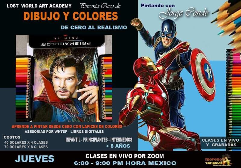 Curso de dibujo Colores