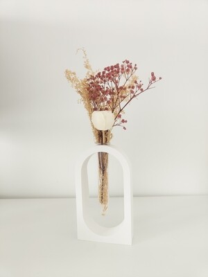 Vase fleuris "ADOUCISSANT"