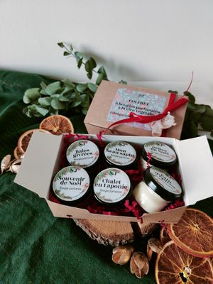 Coffret de 6 bougies parfumées