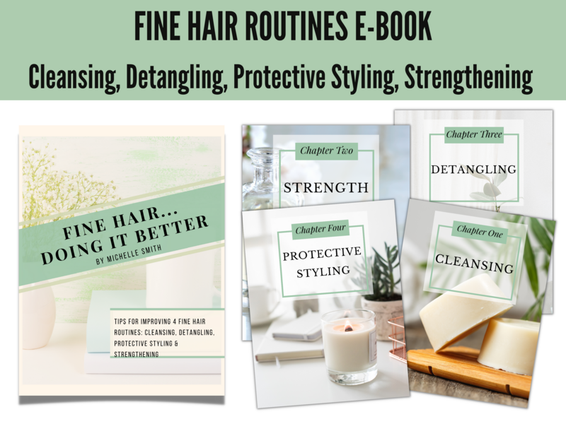 Fine Hair Care Routines E-Book: The Doing It Better Series
