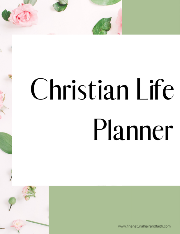 Christian Life Planner - Floral