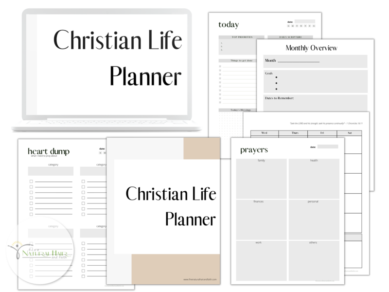 Christian Life Planner - Neutral Tan Cover