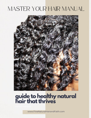 Master Your Natural Hair Manual