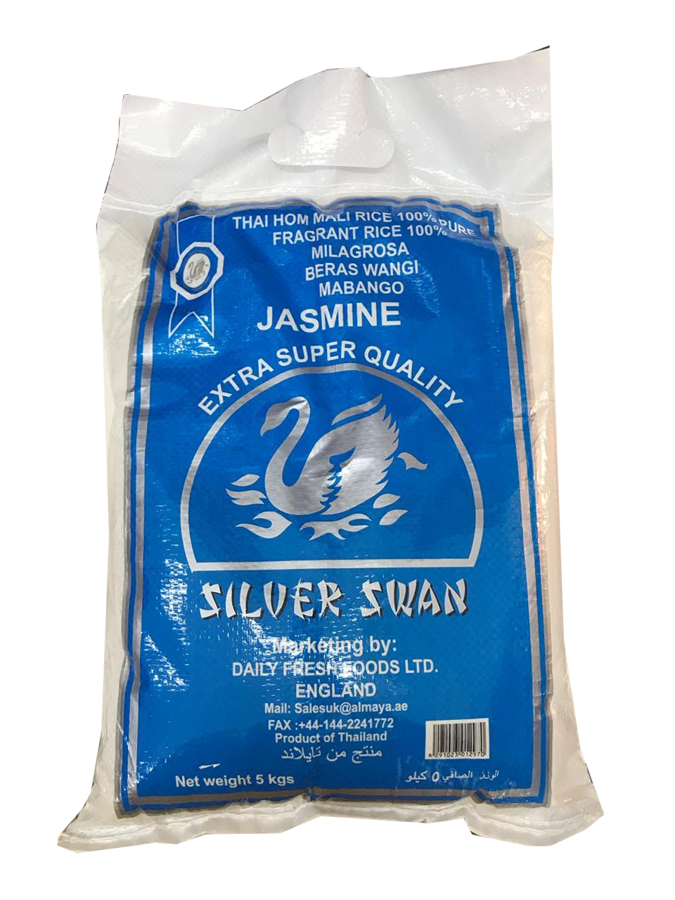 Jasmine Silver Swan Rice 5kg