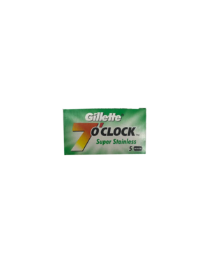 Gilette 7'oclock Super Stainless 5pc