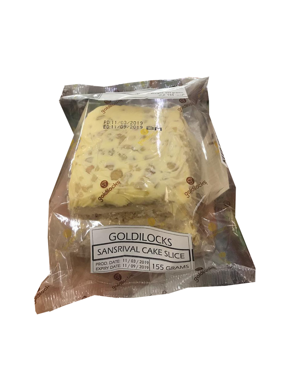 Goldilocks Sansrival Cake