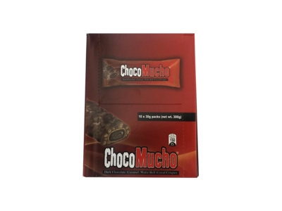 Choco Mucho Dark Chocolate Wafer Roll Cereal Crispies (30gx10) 300g