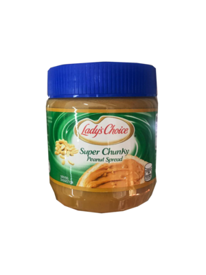 Lady Choice Super Chunky Peanut Butter 340g