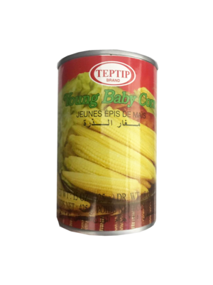Teptip Young Baby Corn 425g