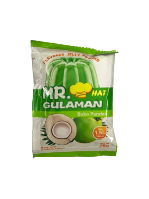 Mr Gulaman Jelly Powder Buko Pandan 25g (1 piece)