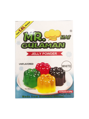 Mr Gulaman White 10x25g (Box)