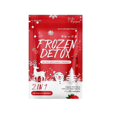 Frozen Detox Dietary Supplement Product 2in1 60caps