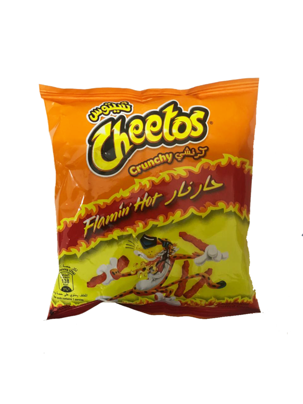 Cheetos Crunchy Flaming Hot Small 25g
