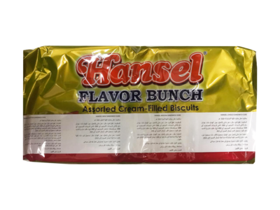 Rebisco Hansel Flavor Bunch Assorted Flavor 310g