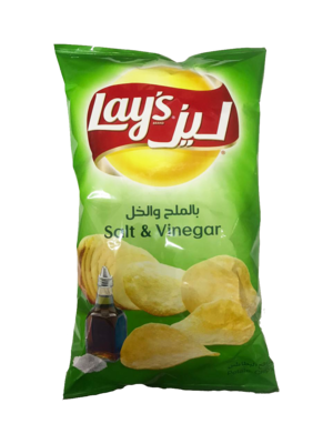 Lays Salt & Vinegar 185g (big)