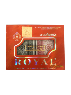 Royal Plastic Playing Cards 2 packs