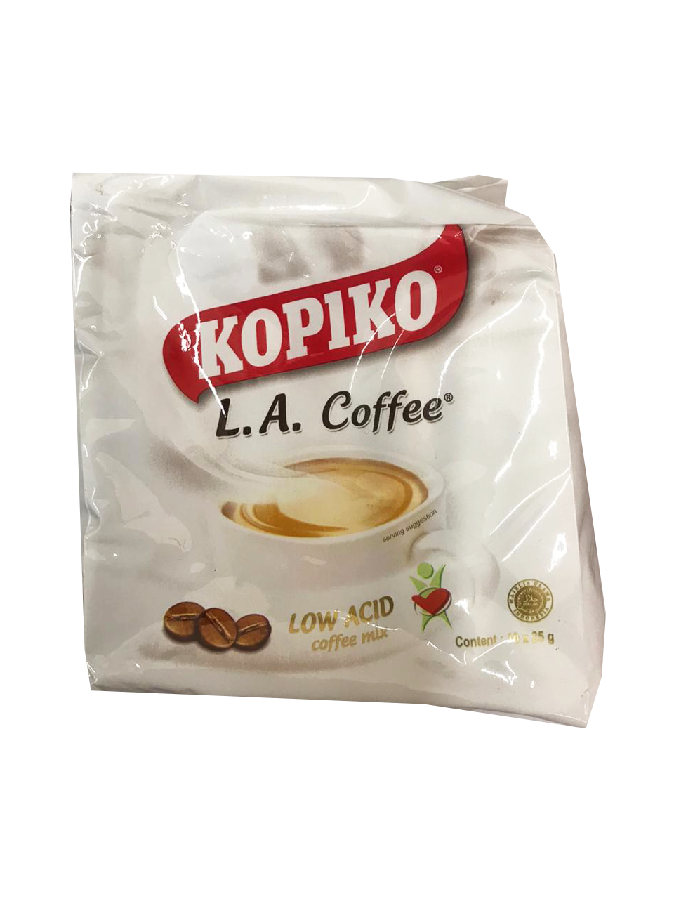 Kopiko LA coffee Low Acid Pack 10pc