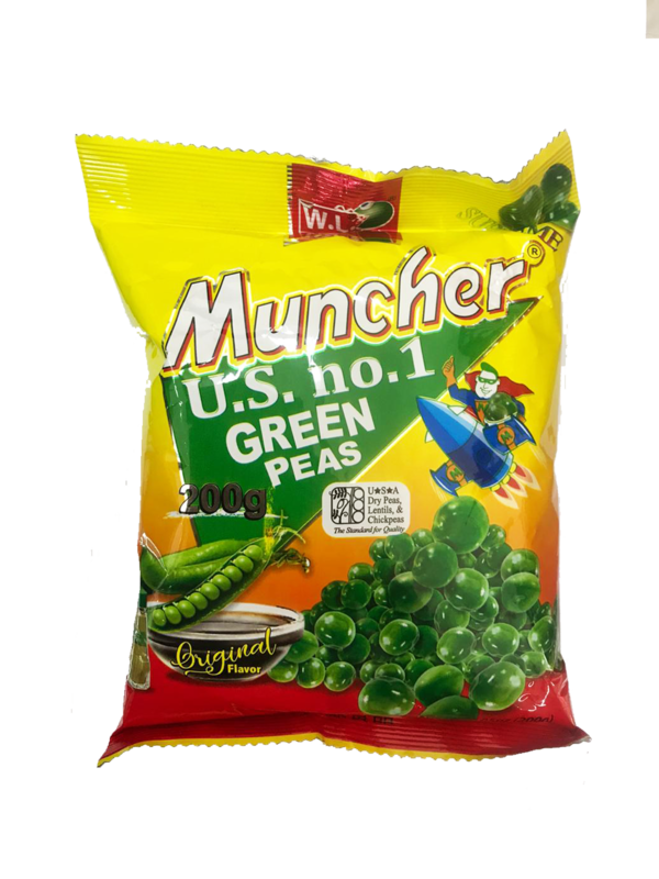 WL Muncher Green Peas Original Flavor 200g