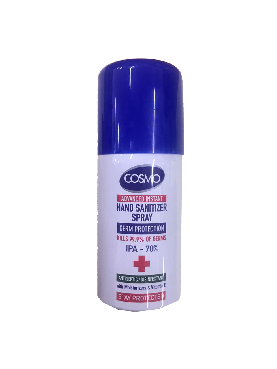 Cosmo Hand Sanitizer Spray 99% kills Germs