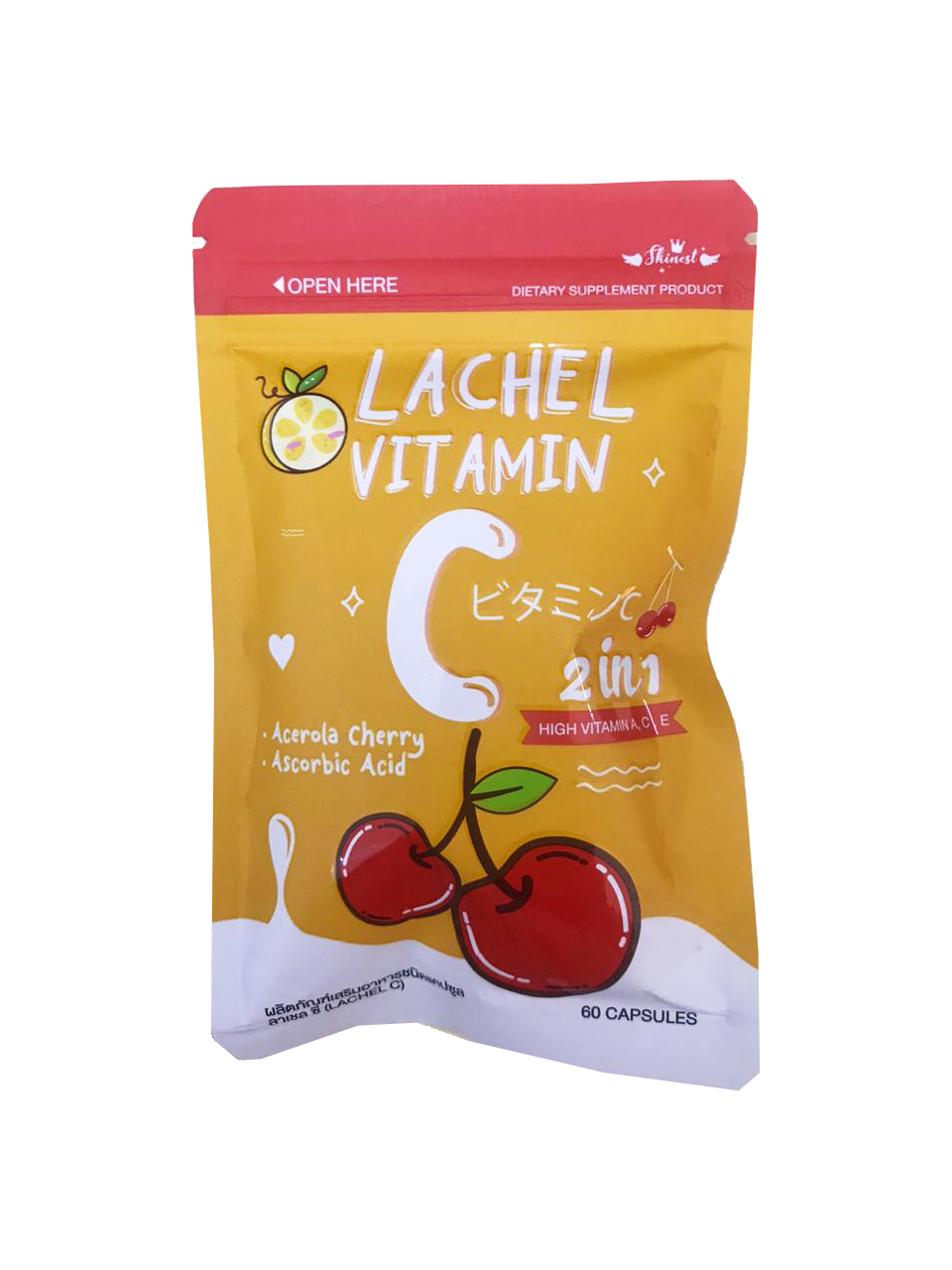 Lachel Vitamin C 2 in 1 60 Capsules