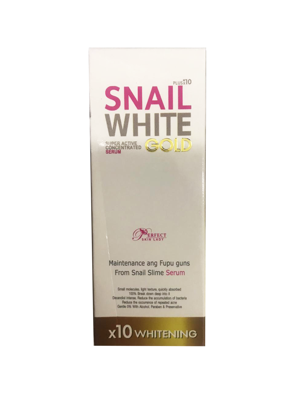 Snail White Gold Maintenance and Fupu Guns from Snail Slime Serum x10