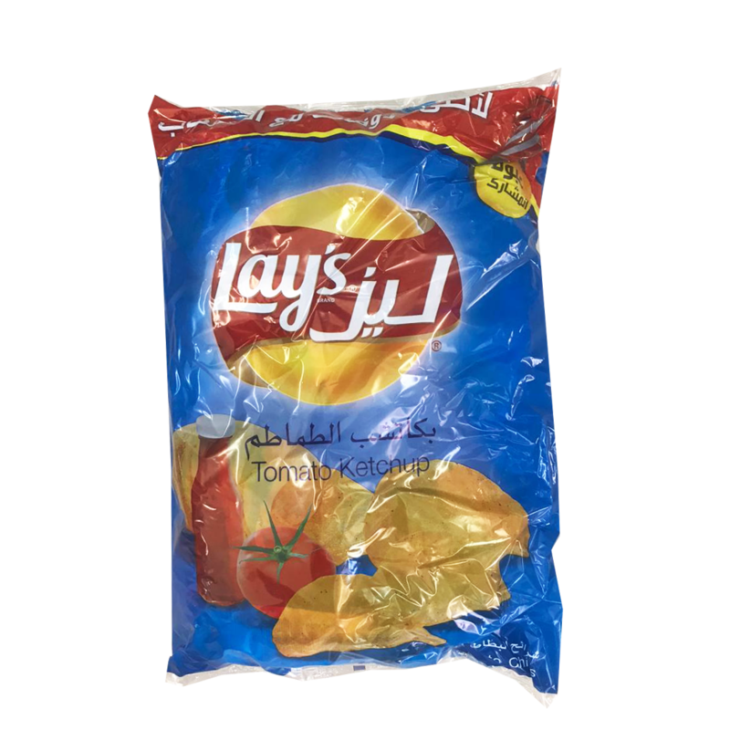 Lays Tomato Ketchup Chips (20 small pc inside)